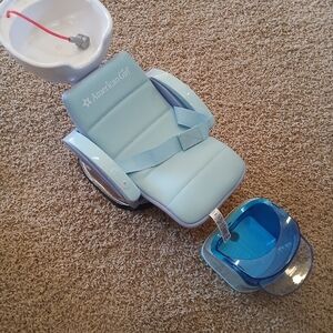American Girl Blue Salon And Foot massager